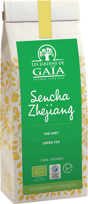 Thé vert Chine Sencha Zhejiang 100g Thé vert Chine Sencha Zhejiang 100g