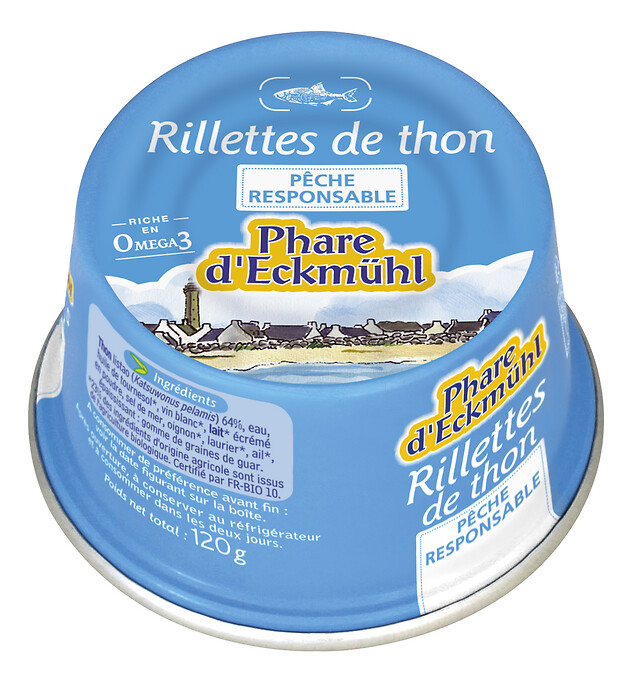 Rillettes de thon 120g Rillettes de thon 120g