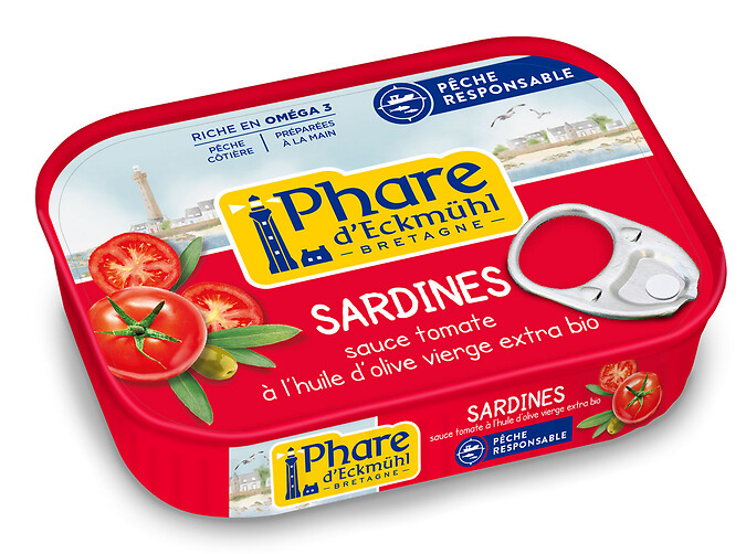 Sardines sauce tomate 135g Sardines sauce tomate 135g