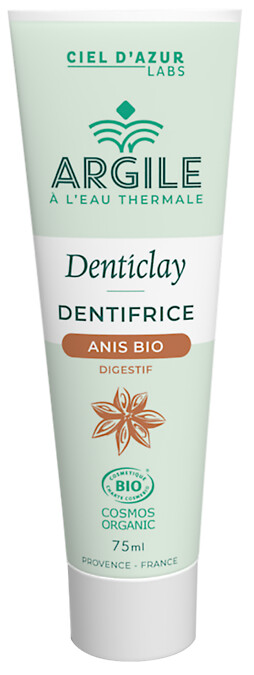 Dentifrice argile anis digestif 75ml