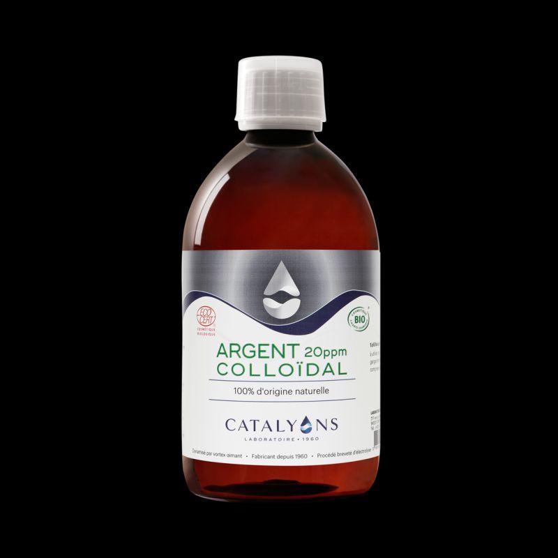 Argent colloïdal 20ppm 500ml Argent colloïdal 20ppm 500ml
