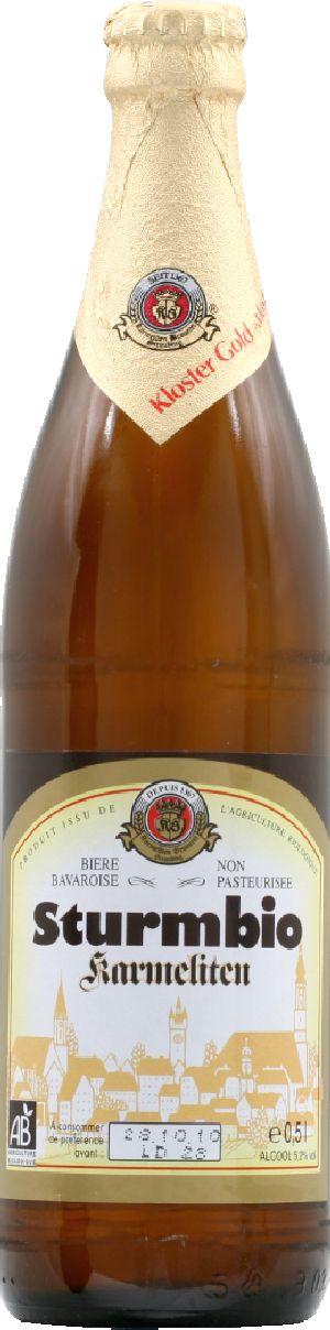 Bière blonde Sturmbio 5° 50cl Bière blonde Sturmbio 5° 50cl