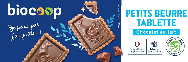 Biscuit petit beurre tab choco lait 150g Biscuit petit beurre tab choco lait 150g