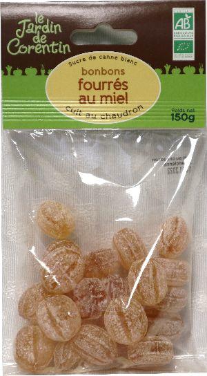 Bonbon dur fourré miel 150g Bonbon dur fourré miel 150g