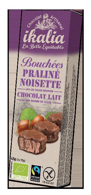 Bouchée rocher chocolat lait (3) 45g Bouchée rocher chocolat lait (3) 45g