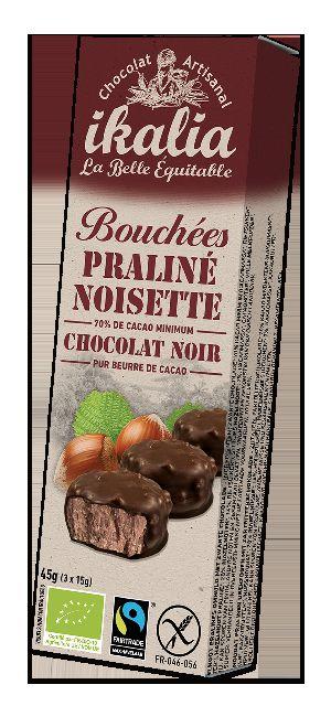 Bouchée rocher chocolat noir (3) 45g Bouchée rocher chocolat noir (3) 45g