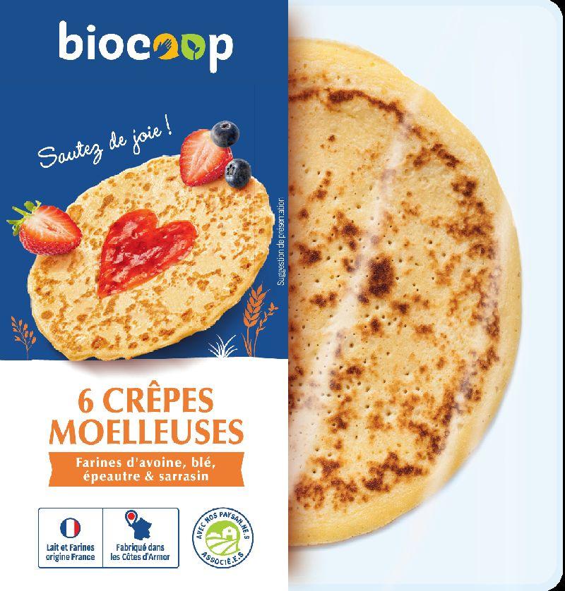 Crêpes moelleuses (6) 210g Crêpes moelleuses (6) 210g
