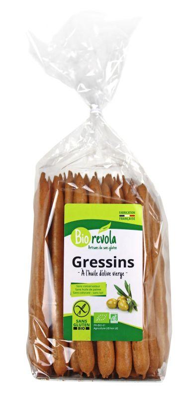 Gressin pdt riz sarrasin h. olive 100g Gressin pdt riz sarrasin h. olive 100g