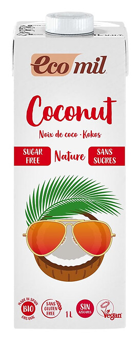 Boisson coco sans sucre 1L Boisson coco sans sucre 1L