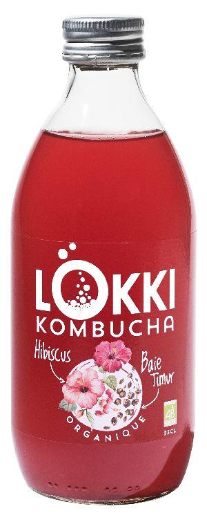 Kombucha Hibiscus Rose Timur 1L Kombucha Hibiscus Rose Timur 1L