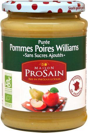Purée pomme poire Williams 620g Purée pomme poire Williams 620g
