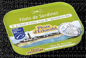 Sardines filets huile olive 100g Sardines filets huile olive 100g