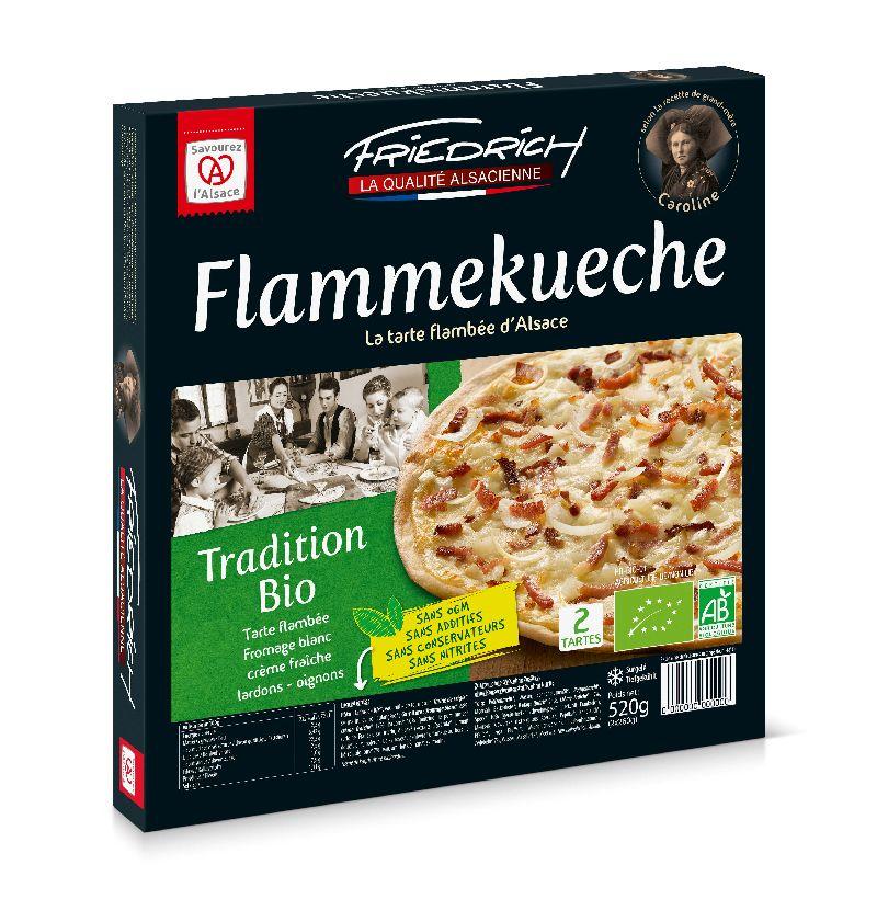 Tarte flambée d'Alsace (2) 520g Tarte flambée d'Alsace (2) 520g