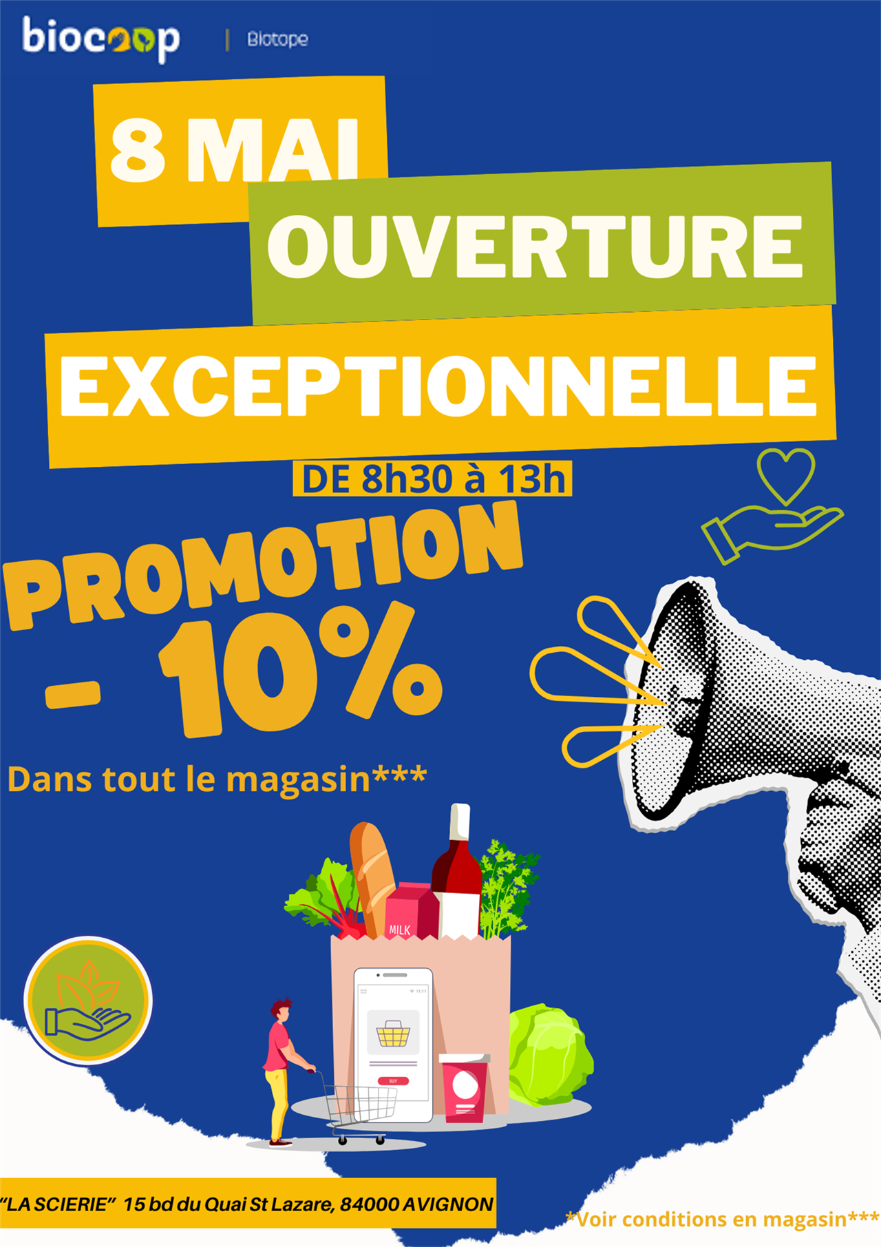 OUVERTURE EXCEPTIONNELLE JEUDI 8 MAI🥳
