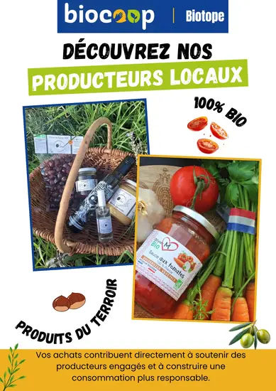 Nouveaux producteurs locaux